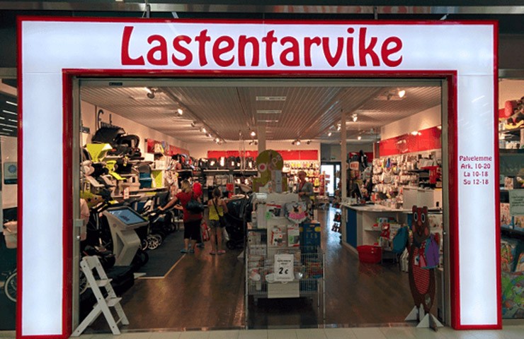 Детский магазин Lastentarvike в Хельсинки